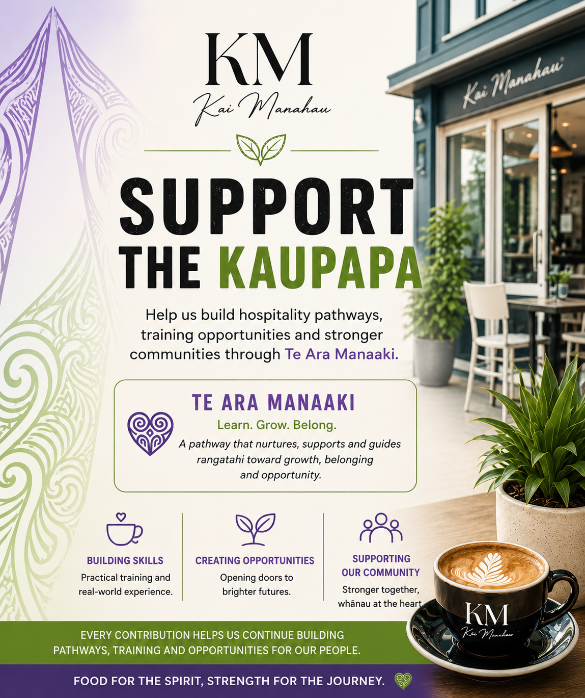 TAUTOKO I TE KAUPAPA - Support the Kaupapa